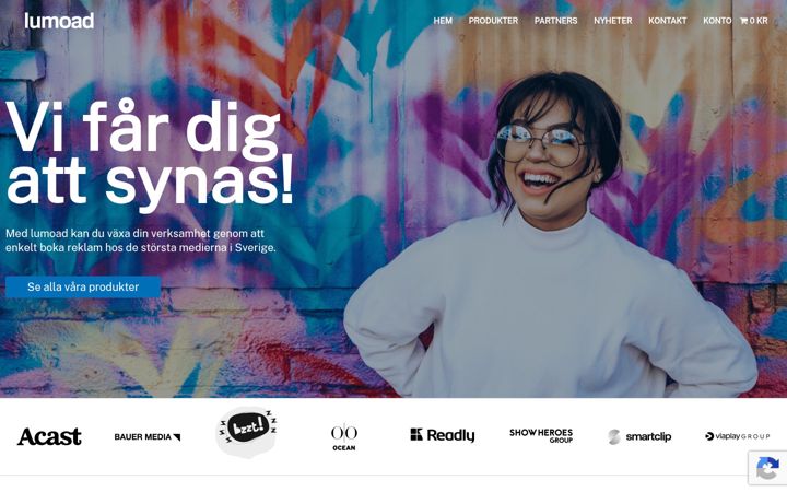 Screenshot von lumoad.com