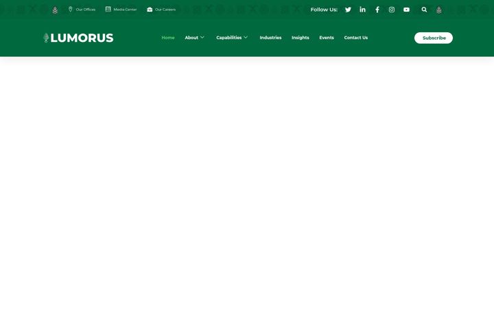 Screenshot of lumorus.com