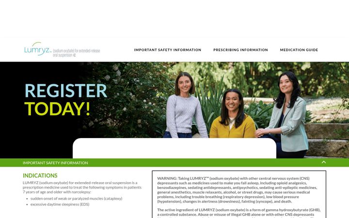 Screenshot of lumryzmentors.com