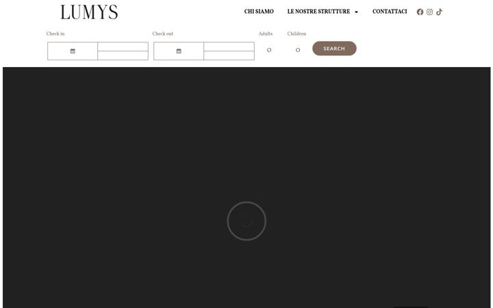 Screenshot of lumysfiumicino.it