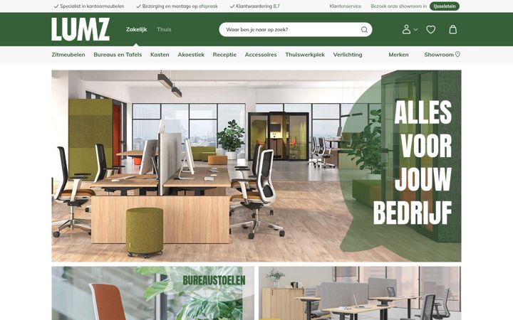 Screenshot of lumzatwork.be