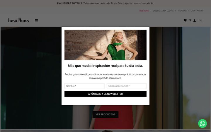 Screenshot of luna-lluna.com