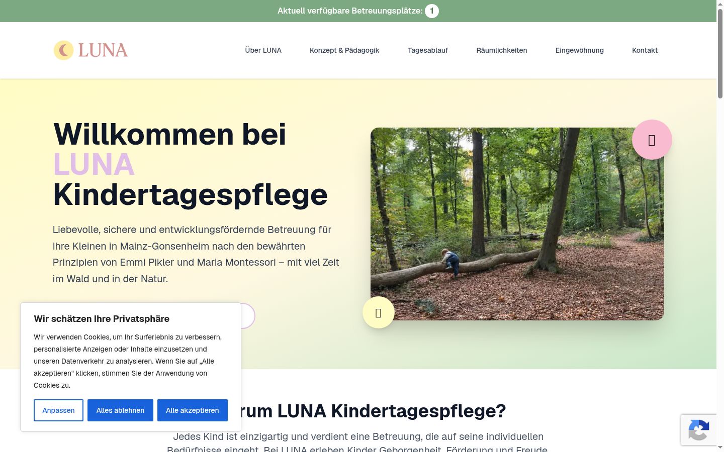 Sutikimo reklamjuostės, rodytos prieš bet kokią sąveiką, ekrano kopija