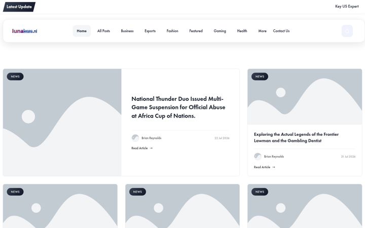 Screenshot of lunabase.nl