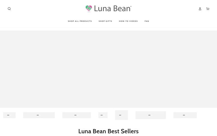 Screenshot of lunabean.com