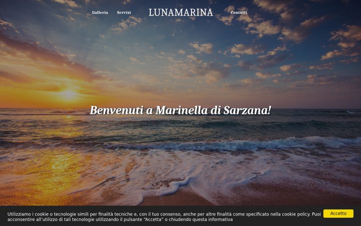 Screenshot of lunamarina.net
