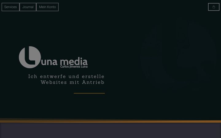 Screenshot of lunamediacjl.de