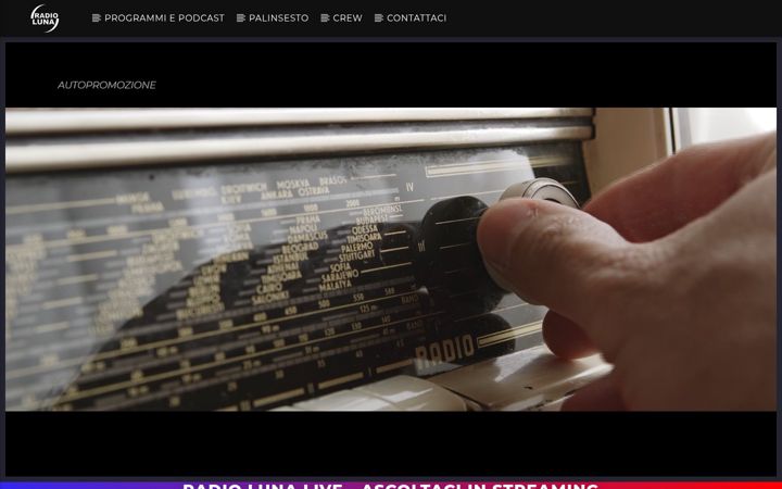 Screenshot of lunanetwork.it