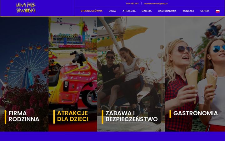 Screenshot of lunapark-sowinski.com.pl
