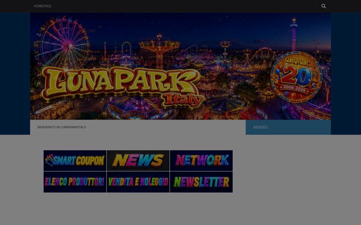 Screenshot of lunaparkitaly.net