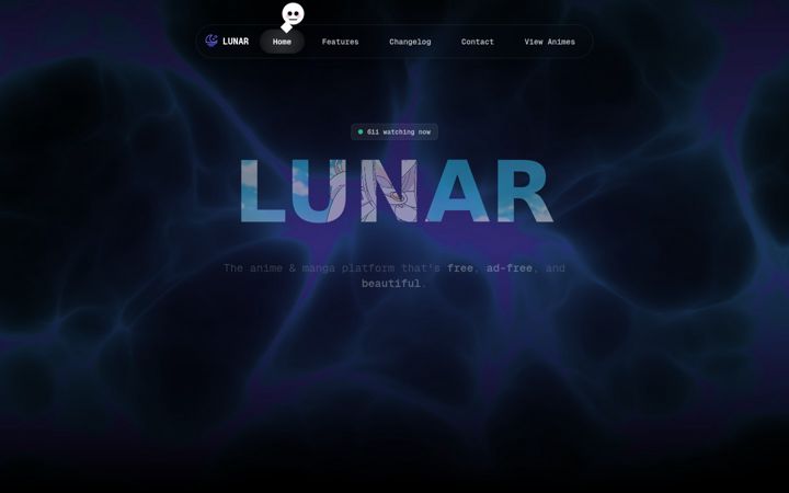Screenshot of lunaranime.ru