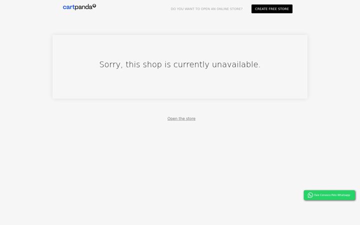 Screenshot of lunaristore.com.br