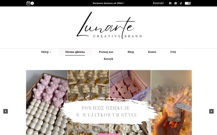Screenshot of lunarte.pl