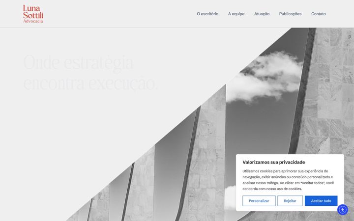 Screenshot of lunasottili.com