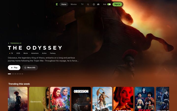 Screenshot of lunastream.watch