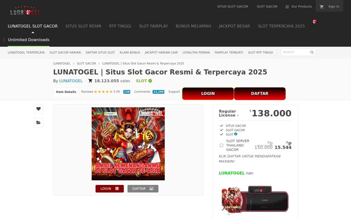 Screenshot of lunatogel8899.it.com
