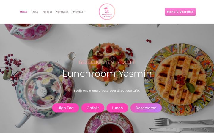 Screenshot of lunchroom-yasmin.nl
