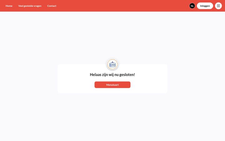Screenshot of lunchtaxi.nl