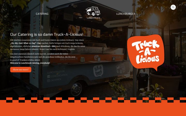 Screenshot of lunchtruck.de