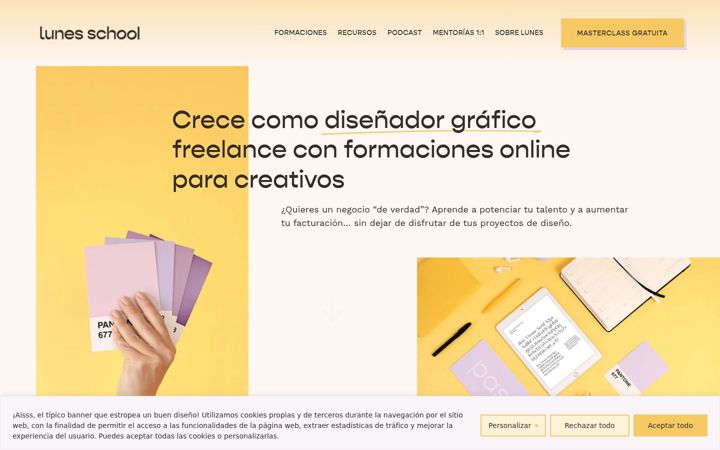 Screenshot of lunesschool.com