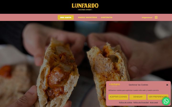 Screenshot of lunfardobocateria.com