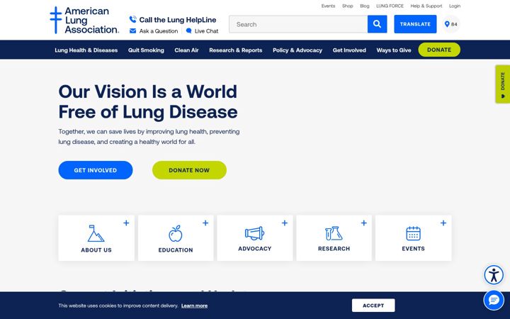 Képernyőkép: lung.org