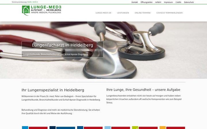 Screenshot of lunge-med3.de