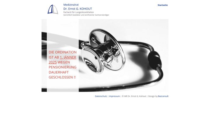 Screenshot of lungen-facharzt.at