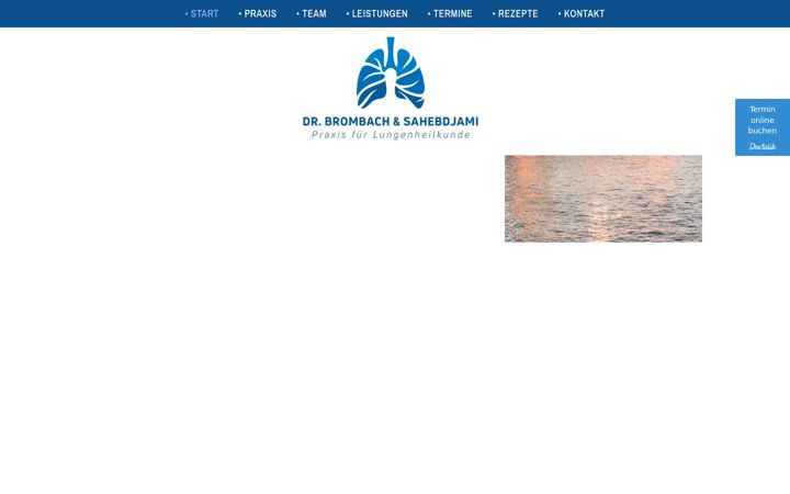 Screenshot of lungenarztporz.de