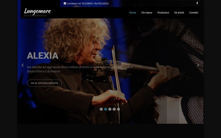 Screenshot of lungomare-srl.com