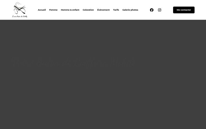 Screenshot of lunivhair-destelly.fr