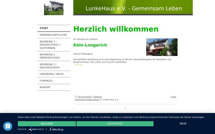 Screenshot of lunkehaus.de