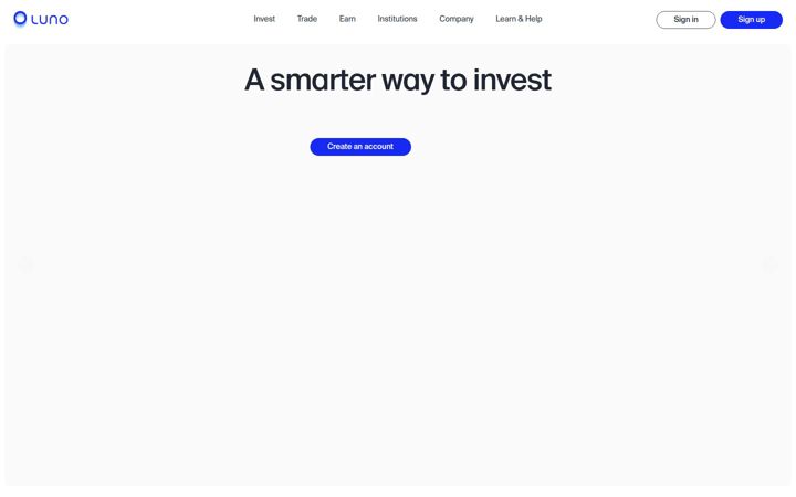 Snímek obrazovky luno.com