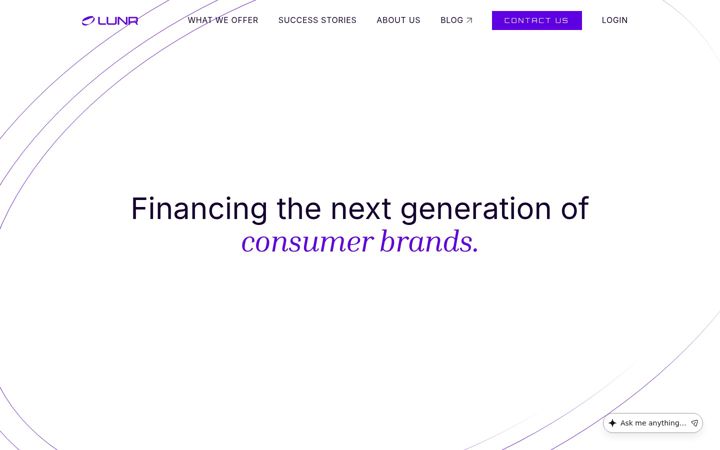 Screenshot of lunrcapital.com