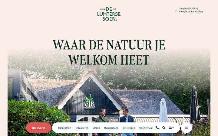 Screenshot of lunterseboer.nl