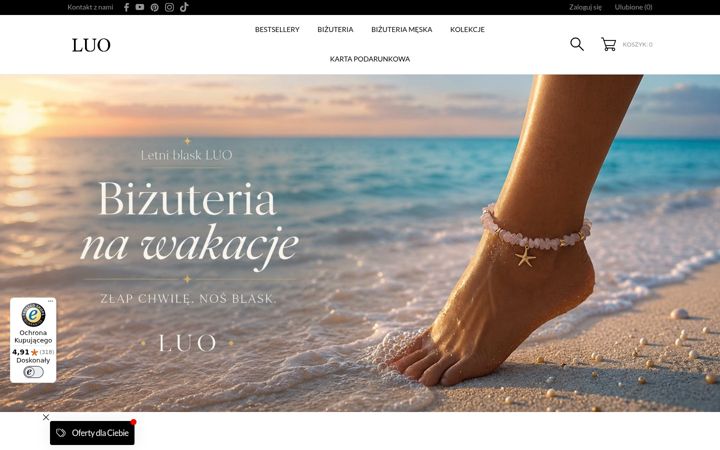 Screenshot of luo.pl