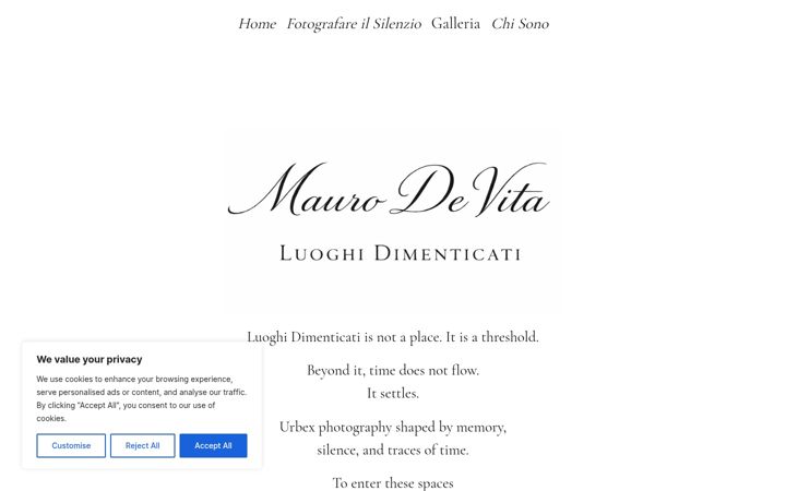 Screenshot of luoghidimenticati.it