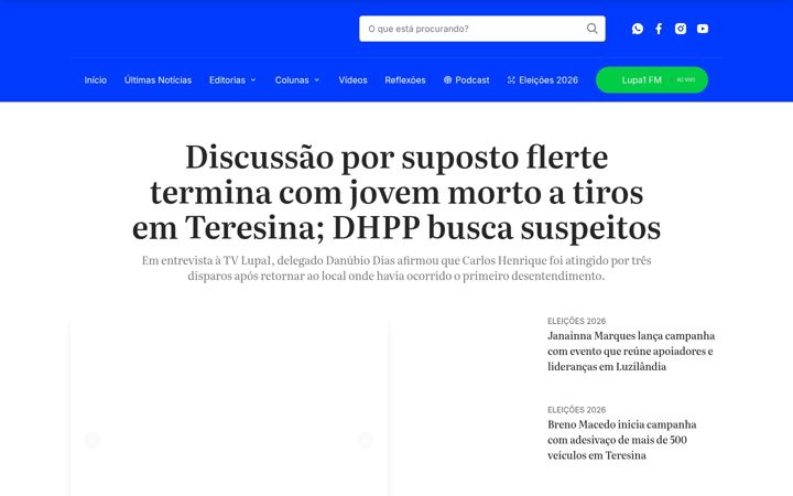 Screenshot of lupa1.com.br