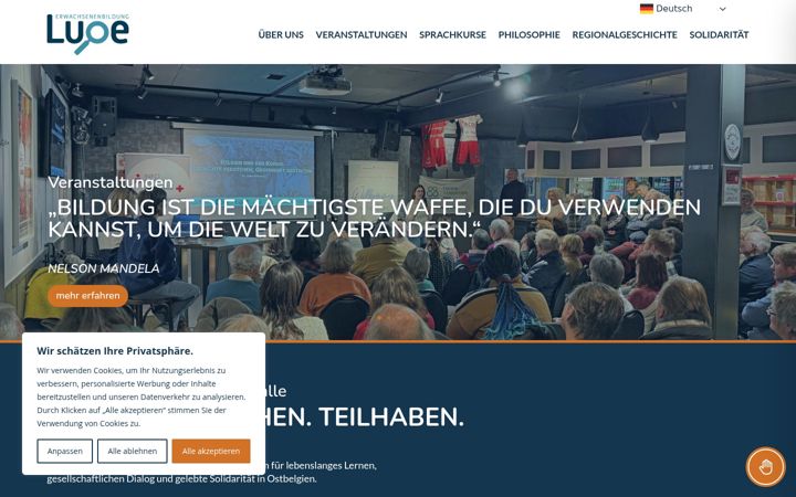 Screenshot of lupe-erwachsenenbildung.be