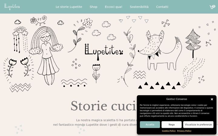 Screenshot of lupetite.com