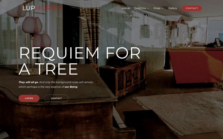 Screenshot of lupmorthy.com