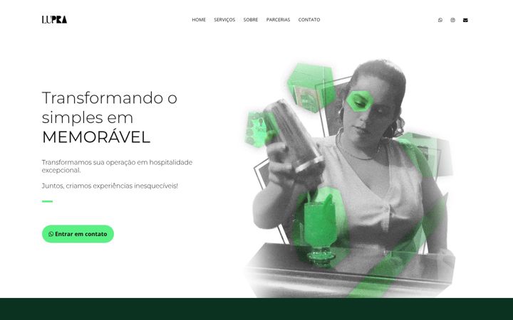 Screenshot of lupra.com.br