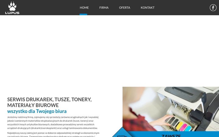 Screenshot of lupus24.pl