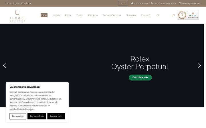 Screenshot of luquejoyeros.es