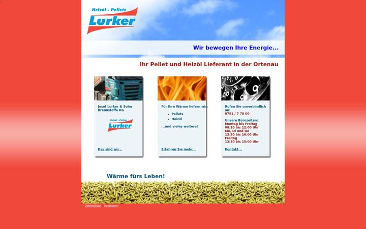 Screenshot of lurker-brennstoffe.de