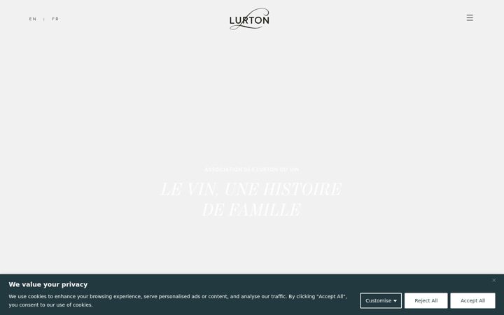 Screenshot of lurton.com
