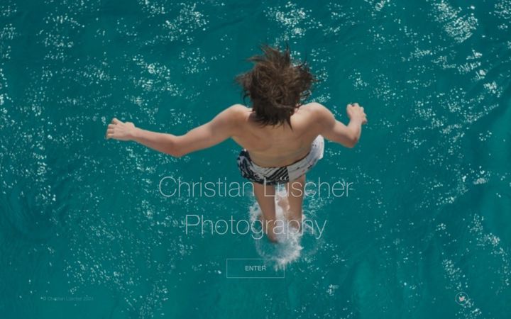 Screenshot of luscherphotography.ch