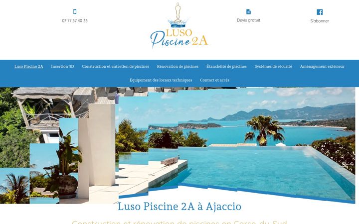 Screenshot of luso-piscine2a.com