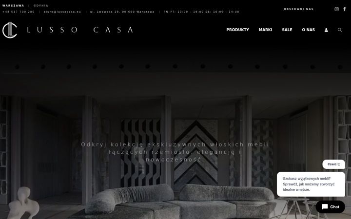 Screenshot of lussocasa.eu