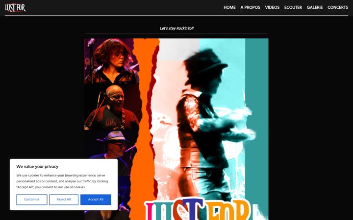 Screenshot of lustfor.fr